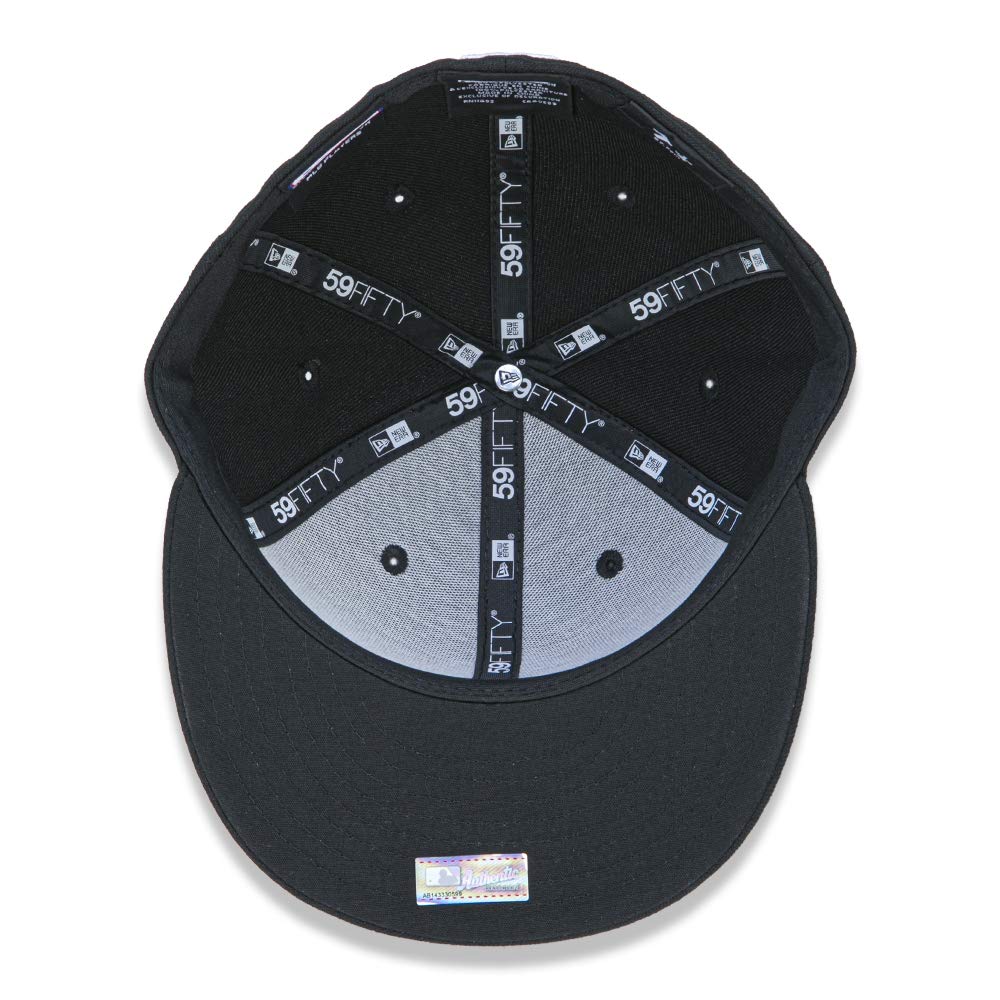 New Era 59 Fifty Cap Authentic Miami Marlins Black 7 - 1/2 (59.6cm)
