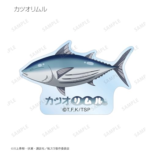 В тот раз, когда я переродился слизью, Торговые локальные акриловые стикеры Слизь Римуру, версия. Набор из 9 штук «Тюгоку и Сикоку»