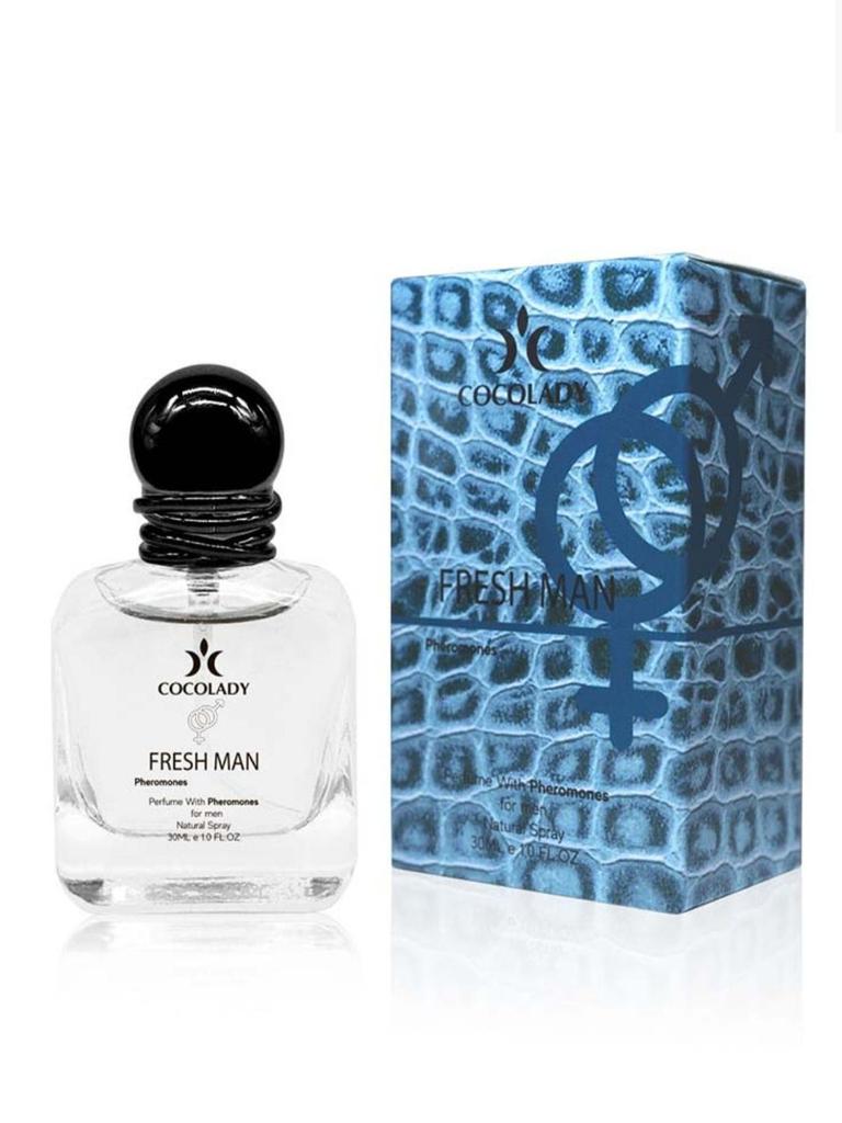 FRESH MAN Perfume with Pheromones for Men, Cocolady
