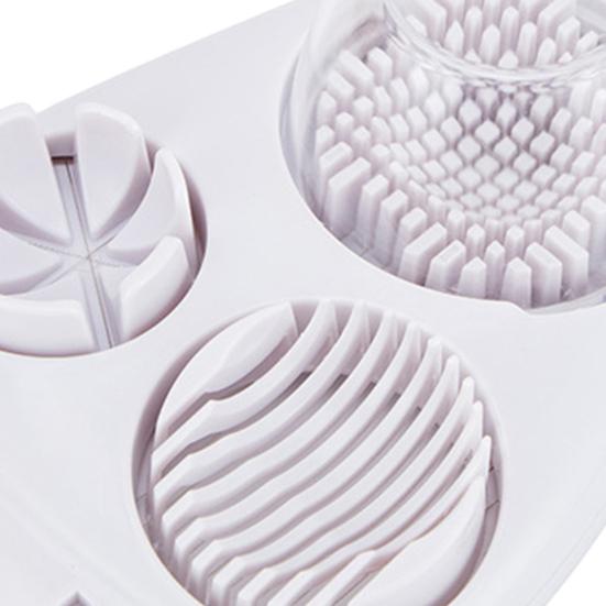 Яйцерезка для яиц вкрутую, прочная яйцерезка из нержавеющей стали, быстрое приготовление еды для клубники, грибов, винограда, вишни