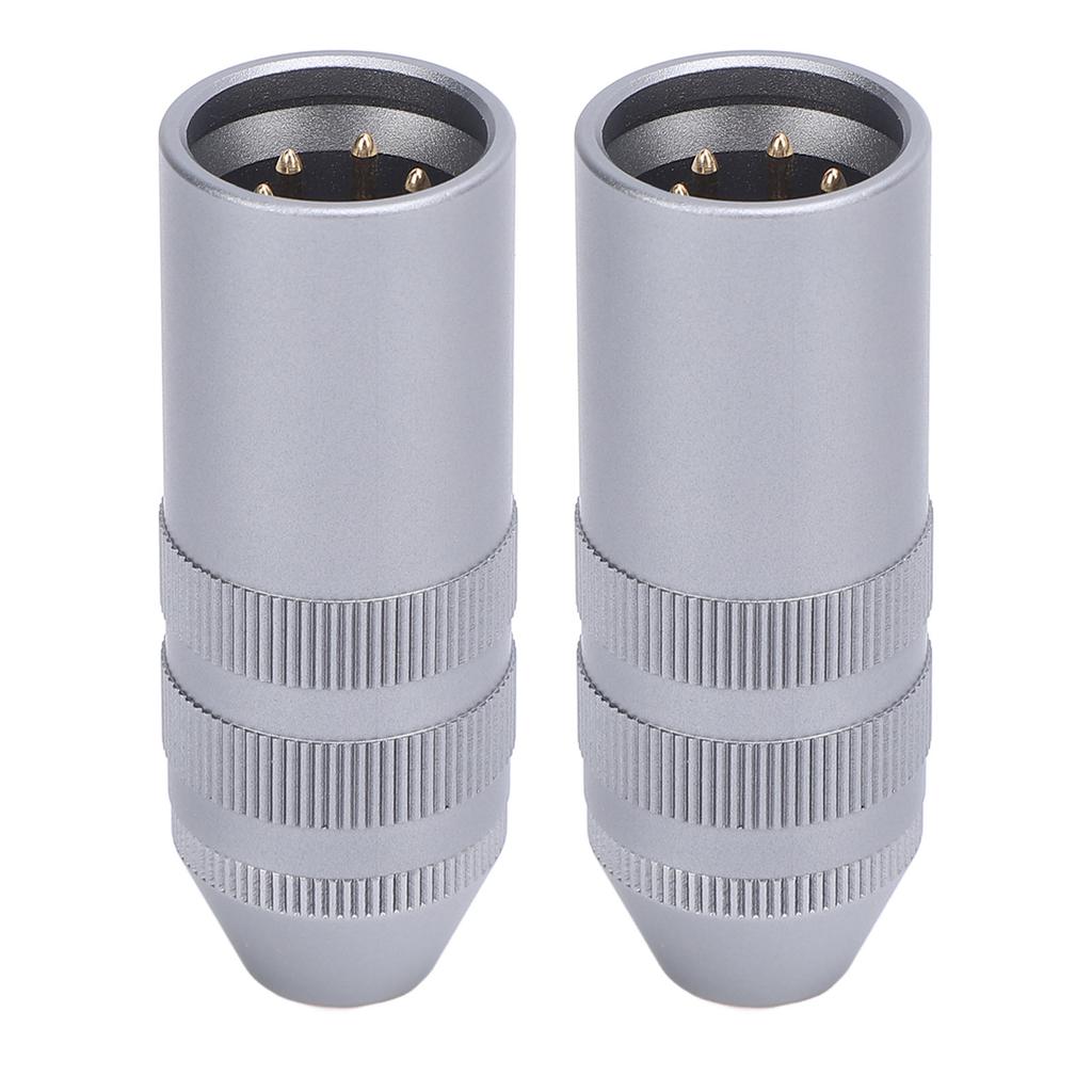 2 шт. 4-контактный XLR-папа на 4,4 мм балансный разъем-мама Адаптер XLR-папа на 4,4 мм разъем-мама для микрофонов микшеров активных