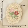 Clothing Badge Accessories Embroidery Patch Sew-on Sew-on DIY Applique Embroidered Fabric Patch