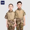 Детский летний тактический камуфляжный костюм