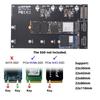 Cablecc Адаптер Dual Oculink на NVMe NGFF PCIe SSD 2280 22110мм SFF-8612 SFF-8611 M-Key M.2 (для Материнской платы)