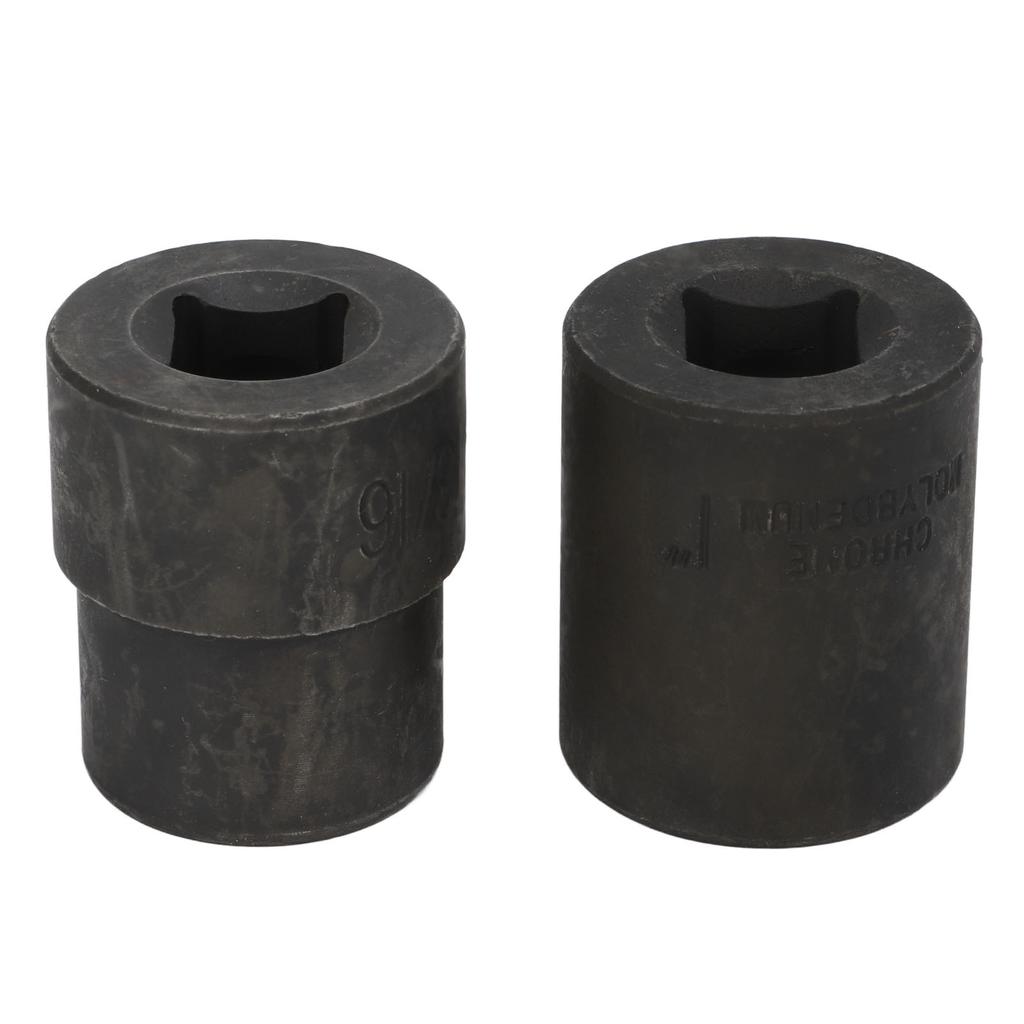 2PCS Emergency Wheel Lug Nut Removal Set 19?26mm 12in Square Drive for Hand Air Tools