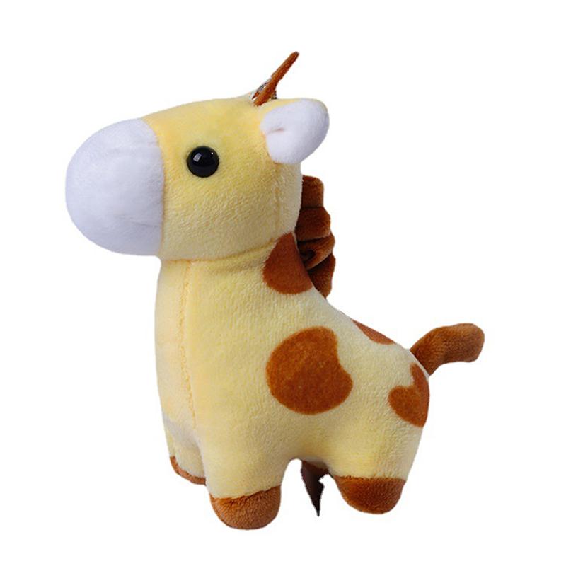 1шт мультфильм животных коричневая лошадь Альпака осел жираф Зебра мягкая мягкая кукла