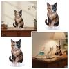 Handmade Animal Figurine Collection Durable Acrylic Artwork  for Home Office Decor
