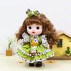 Красивое 1/6 BJD подвижное шарнирное тело куклы Каваи большая голова кукла с волосами Дети