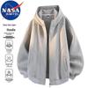 NASA MARVEL Men's Casual Full-Zip Hooded Sweatshirt