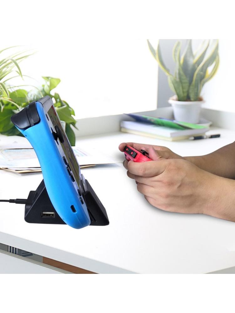 Replacement Charging Dock Station Stand Fit for NS TV Adapter Charging Adapter with Heatsink Function