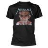 Metallica Хлопковая футболка с принтом на спине «Неверленд» унисекс для взрослых