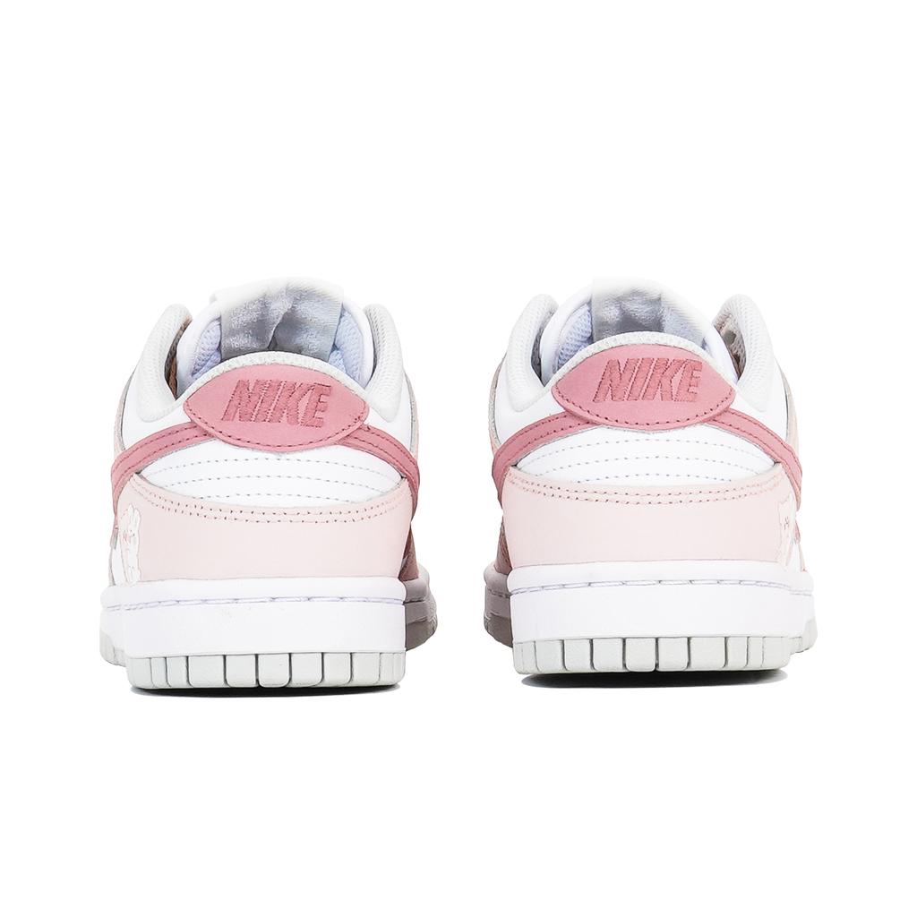 Nike Кроссовки Dunk 3 Times Лабораторные Скользкие Устойчивые к истиранию Низкие Скейтбордические Женские Белые Розовые DD1503-103(КомандаП-)