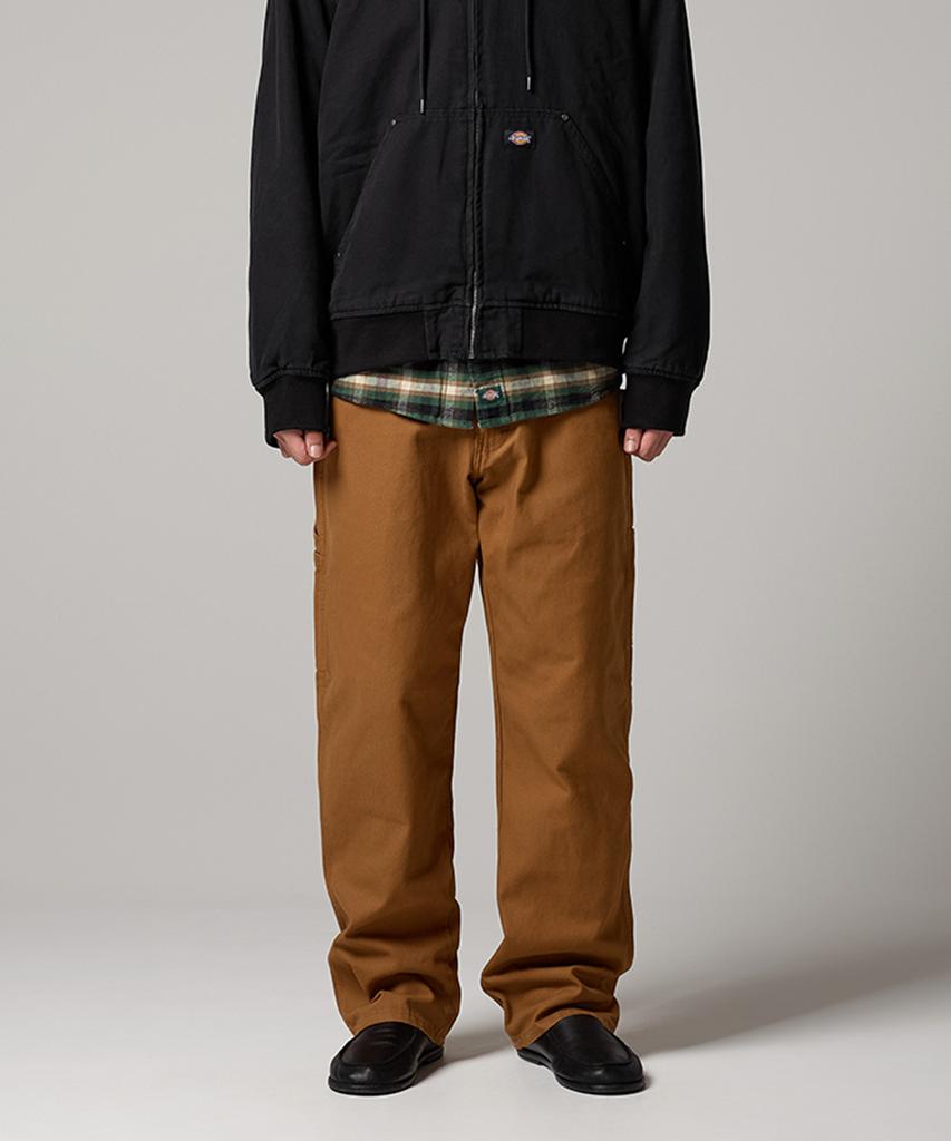 Dickies Шлифованные рабочие брюки из утиной ткани Коричневая утиная ткань
