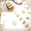 500pcs 2.5cm 1inch Merry Christmas Labels Stickers for Gift Package Card Envelope