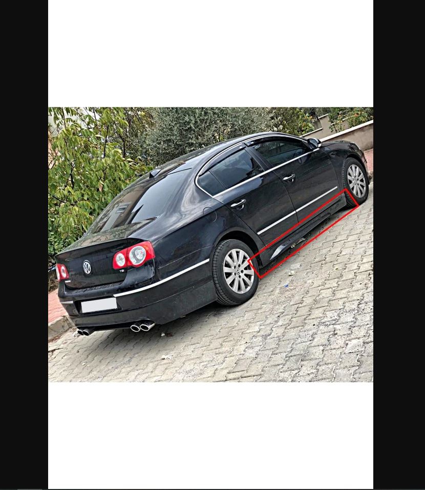 Для Volkswagen Passat B6 Боковые юбки 2010-2015 моделей