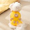 Cute 3D Winter Dog Clothing Thin Fleece Soft Teddy Dog/Cat Pet Clothes Teddy Bear Sweater Vest for Autumn-winter