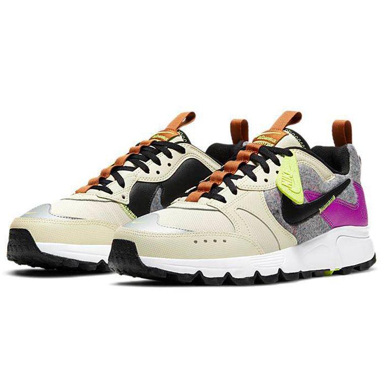 Nike Atsuma Trail Fossil Tawny Мужские кроссовки Белый Черный Volt CQ9178-200
