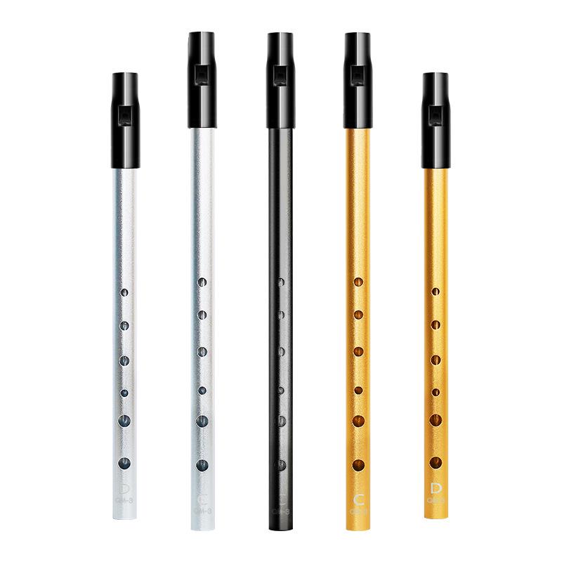 Ирландская оловянная свирель, тональности C и D, шестидырочная блокфлейта для учеников: Профессиональная флейта с высоким и низким строем.