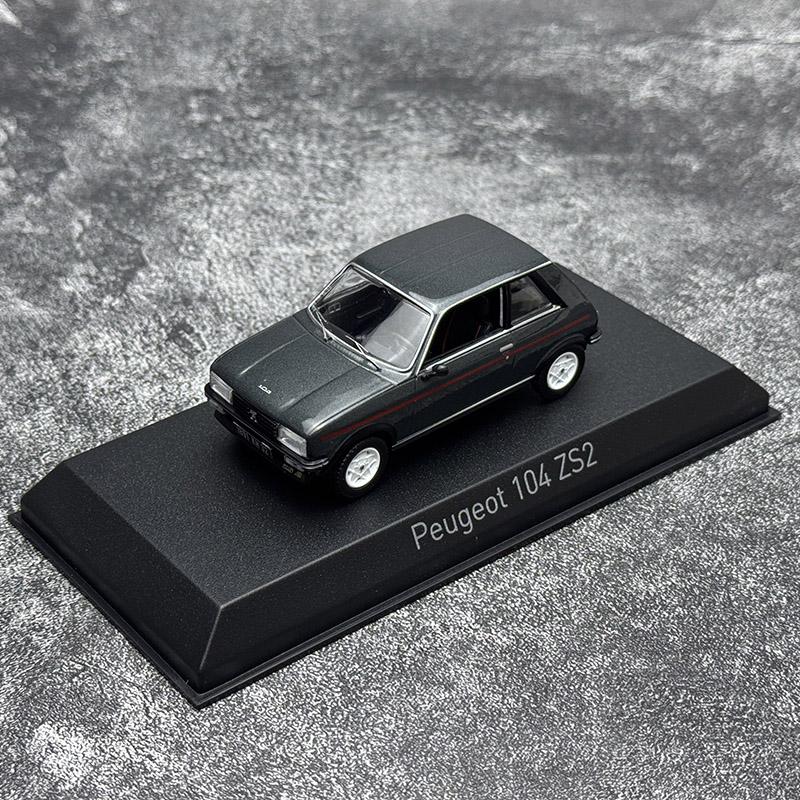 Металлическая модель NOREV 1/43 Peugeot 104 Z52 1979 модель автомобиля статический дисплей праздничный подарок коллекция