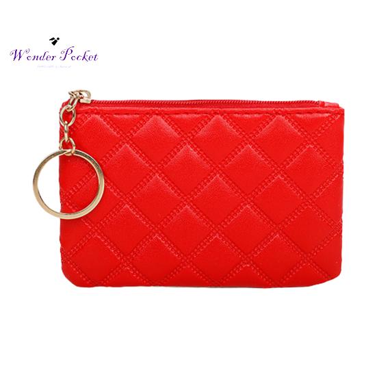 Женский кошелек, портативный мини-кошелек из искусственной кожи, гладкая молния, брелок для ключей, держатель для карт, сплошной цвет, тонкий кошелек, кошелек для монет, сексуальная одежда для взрослых