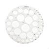 Acrylic Circle Stencil Clear Small for Artists, Architects Round Template Drawing Ruler