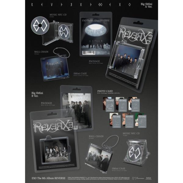 EXO – REVERXE [8th Full Album] [BIG SMINI VER] (Random A or B Version)
