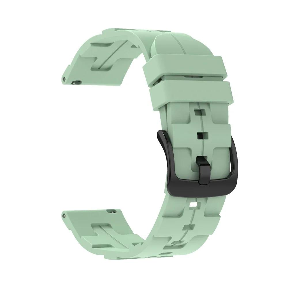 20mm 22mm Watchband Silicone Strap for Samsung Galaxy Watch 7/6/5/4 44/40mm 6 4Classic Gear S3 Band Bracelet for Huawei GT3 4Pro
