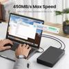 Жесткий диск Box USB3.0 Корпус для жесткого диска 3,5 дюйма Внешний корпус Коробка Внешний корпус для ПК Ноутбука Аксессуары