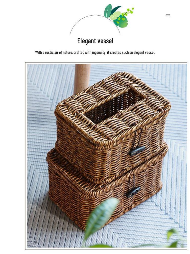 Многофункциональная коробка для салфеток и органайзер для пультов дистанционного управления в скандинавском стиле