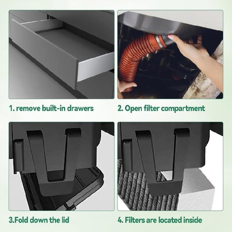 4 шт. Сетчатый вентиляционный фильтр вытяжки Замена вентиляционного отверстия Фильтр кухонной вытяжки Вентиляционное отверстие Фильтры вытяжки Пластиковая текстура Жироулавливающий фильтр