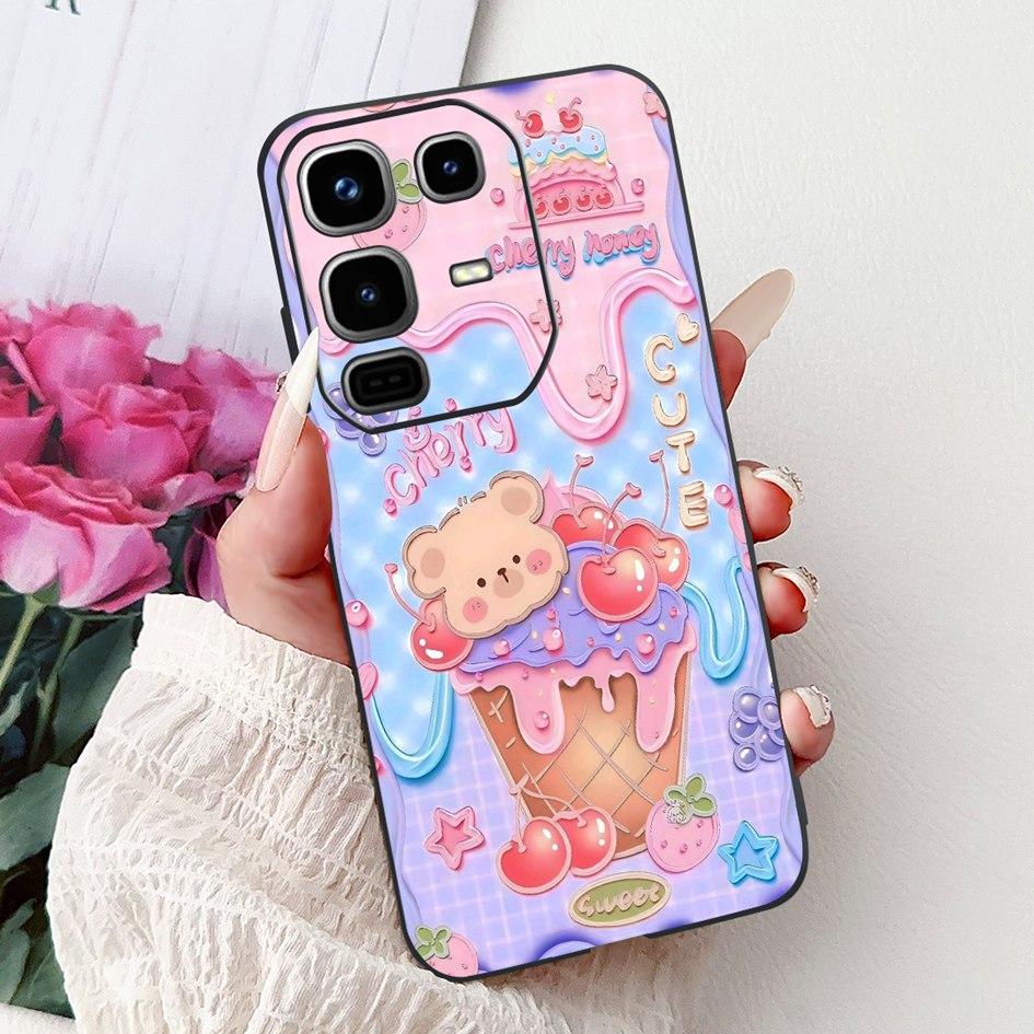 For Infinix Note 50 Pro 4G Case X6855 Coque Cute Panda Astronaut Cat Soft Silicone Cover For Infinix Note 50 Note50 X6858 Bumper