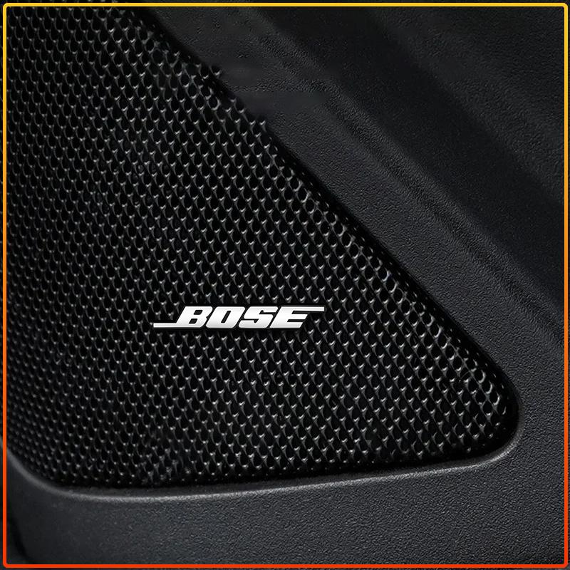 Универсальная сменная наклейка с логотипом BOSE Audio для старой поцарапанной решетки автомобильного динамика, детали декора стереосистемы