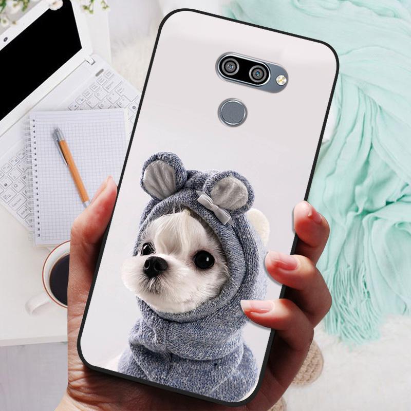 for LG K50 Q60 Case K 50 Soft TPU Silicone Phone Covers for LG Q60 LGK50 K 50 LGQ60 Case Bumper Q 60 Shockproof Coque Cover