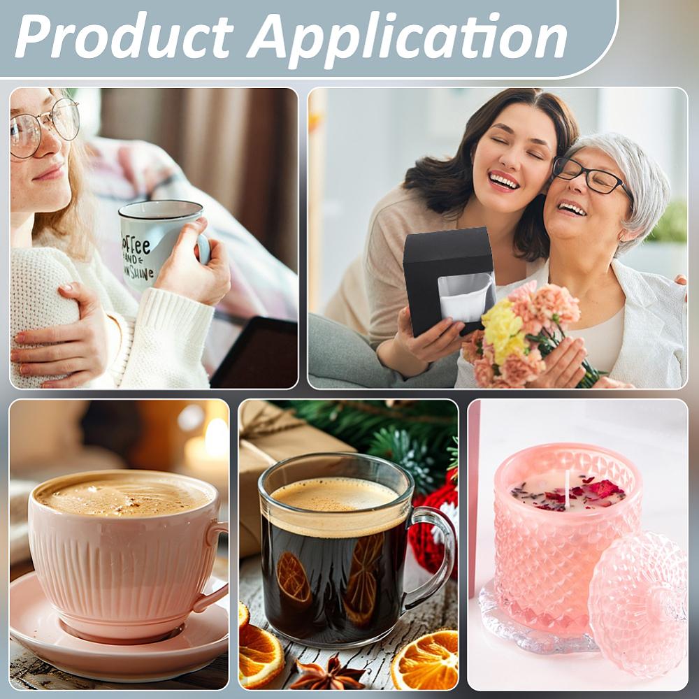 36pcs Bakery Box with PVC Display Window Cardboard Gift Packaging Boxes for Cookies Square Black 105.5x110x125mm