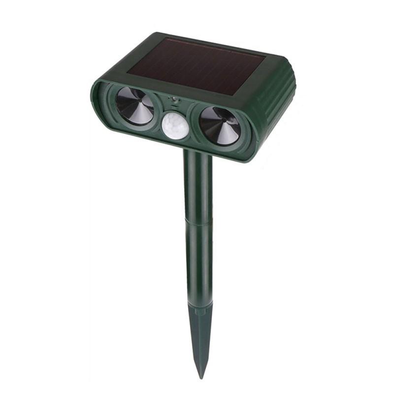 Отпугиватель мышей на солнечной энергии, отпугиватель домашних животных, собака, кошка, птица, кабан, мышь, комар, ультразвуковой аккумулятор на солнечной энергии, уличный инструмент для использования в помещении, напугать животныхAA