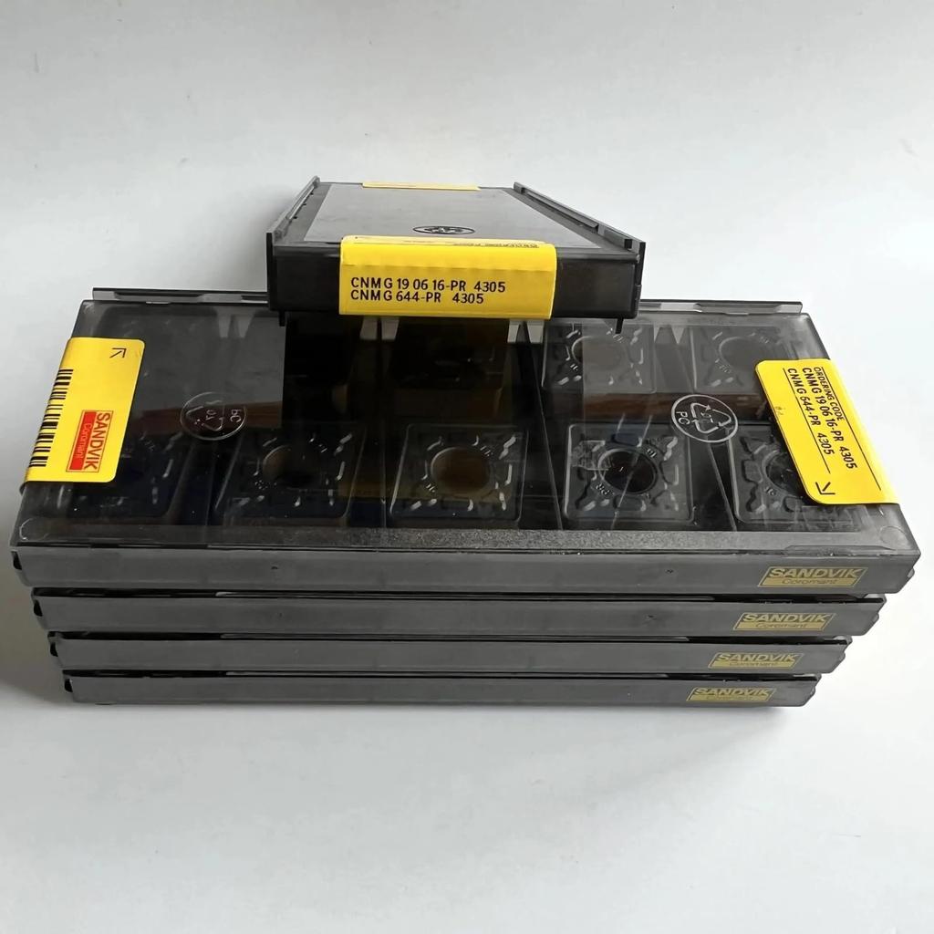 Original Sandvik / CNMG190616-PR 4305 / CNC Lathe Carbide Blade 10 PCS