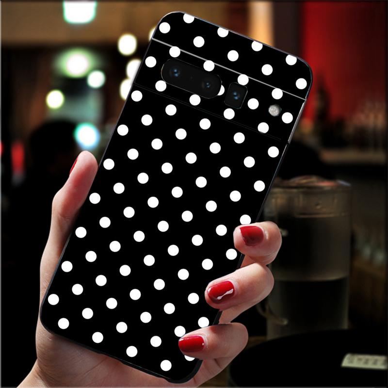 Polka Dot Case For Google Pixel 10 Pro 9 Pro XL 9A 8 7 6 Pro Pixel 8A 7A 6A Pixel 8 7 6 5