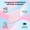 MP3-плеер Портативный музыкальный плеер с Hi-Fi звуком Встроенный HD-динамик Алюминиевый сплав Перезаряжаемый Поддержка наушников с
