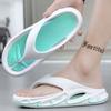 Platform Men's Shoe Shiatsu Beach Flip Flops Slides High Quality Adult Designer Luxury 2025 Style Casual Male Slipper