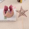 Ins Baby Shower Girl Glitter Pink Crown Boy Birthday Party Headwear Stage Performance Headband Star Fairy Stick
