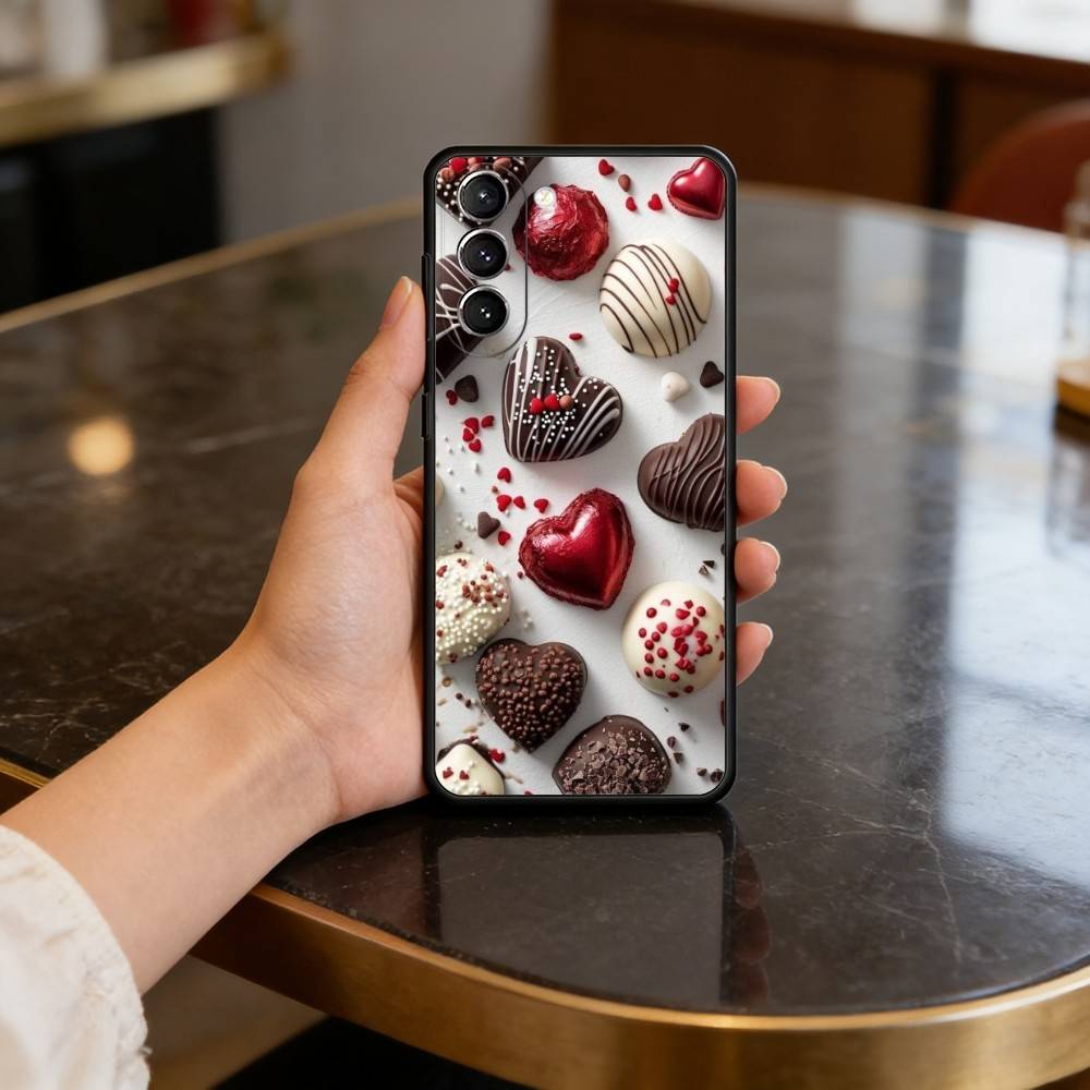 Чехол C-Chocolate-TE для Samsung Galaxy S21 S25 FE S24 S23 Ultra S20 S9 S22 Plus S10 Силиконовая накладка
