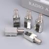 Экранирующая коробка M с 5/10 шт. высокоскоростного коаксиального разъема IF 2414F со встроенным резьбовым соединителем дюймового стандарта.