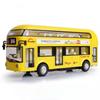 1/36 Двухэтажный Автобус Модель Машинки Игрушка Сплав Литье под Давлением Звук Свет Металл Винтажный Лондонский Автобус Модели Игрушки Коллекция Детские Подарки