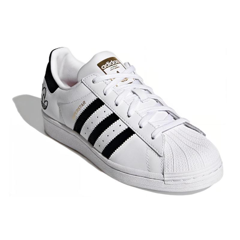 adidas Женские кроссовки Superstar 'Логотип Сердце Белые' FY4755