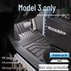 Комплект всесезонных напольных ковриков TPE для Model 3 с накладками на пороги и 25 ковриками для ног