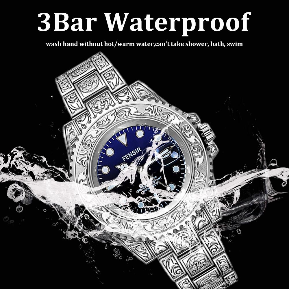 Часы Мужские Модные Ретро Роскошные Креативные Стальной Браслет Наручные Часы Аналоговые Часы Светящаяся Стрелка Календарь Мужские Кварцевые Наручные Часы Montre Homme