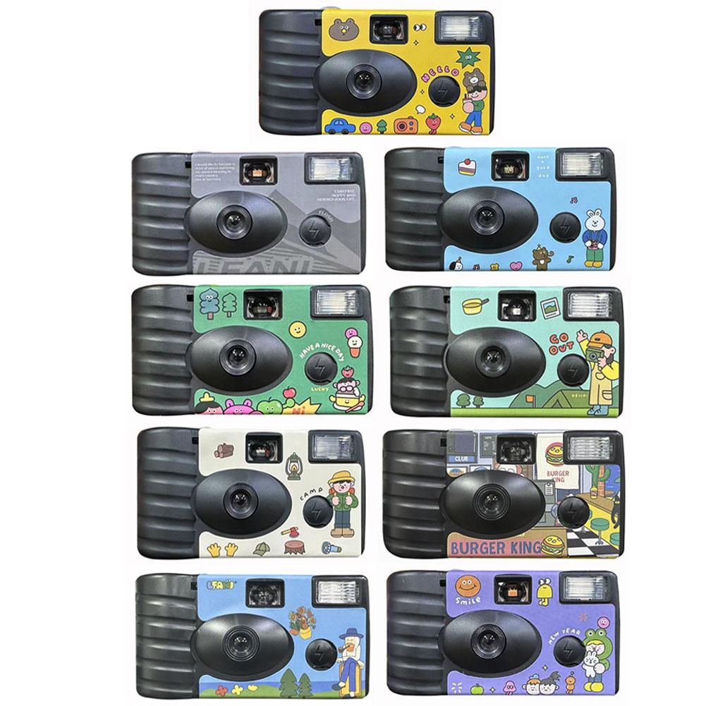 35-мм одноразовая пленочная камера со встроенной вспышкой, одноразовая камера 200 ISO для дней рождений
