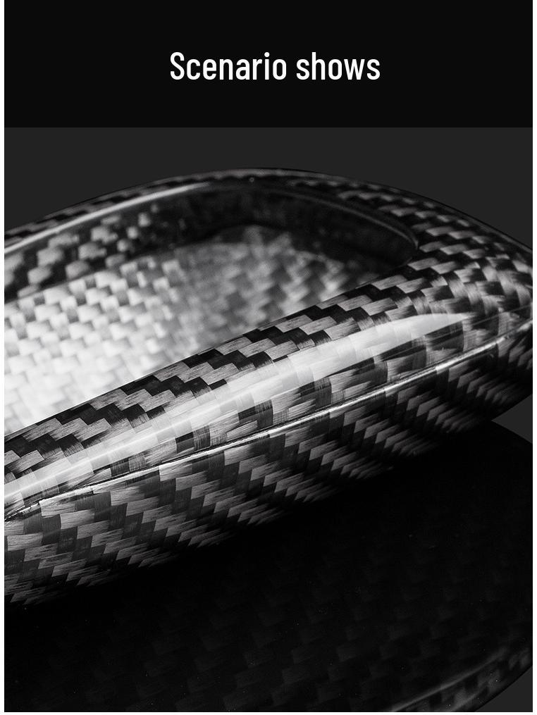 T-carbon Чехол для ключа из настоящего углеродного волокна для Hyundai Tucson 2021 года и Palisade 2023 года