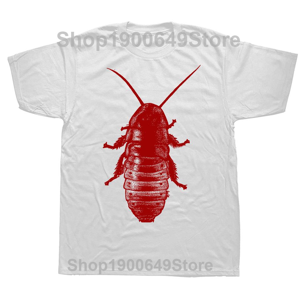Funny Cockroach Pet T Shirts Summer Style Graphic Cotton Streetwear Short Sleeve Birthday Gifts Tshirt Mens Clothing