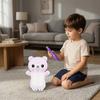 Светящаяся в темноте мягкая игрушка Животное со световым пером Световой Лисенок Кролик Медведь